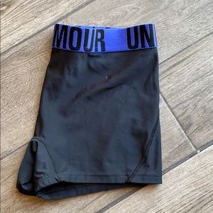 Under Armour shorts with blue trim